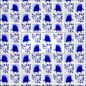 Viktorianisch Blue Swans William Morris Pattern Vi Stoff (Kachel)