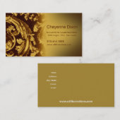 Viktorianisch blühen Sie kundenspezifische Visitenkarte (Vorne/Hinten)