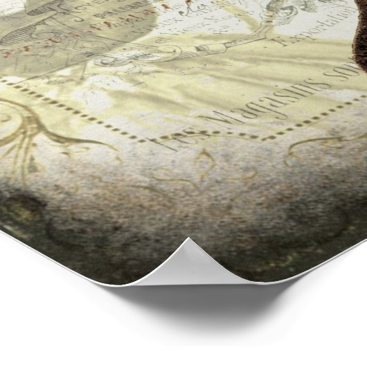 Viktorianisch Bootie Poster (Ecke)