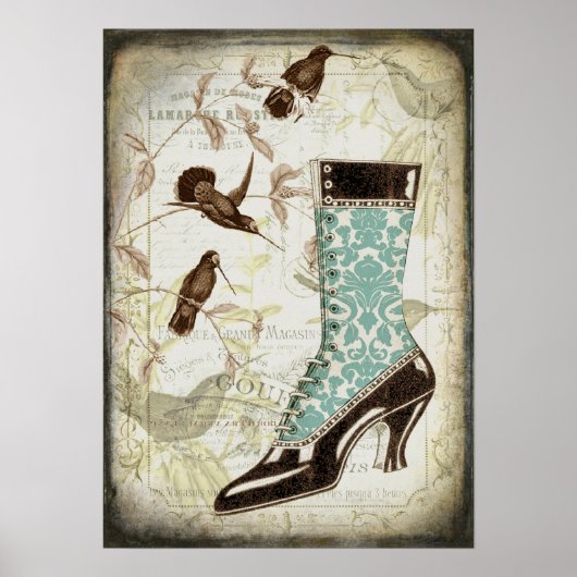 Viktorianisch Bootie Poster (Vorne)