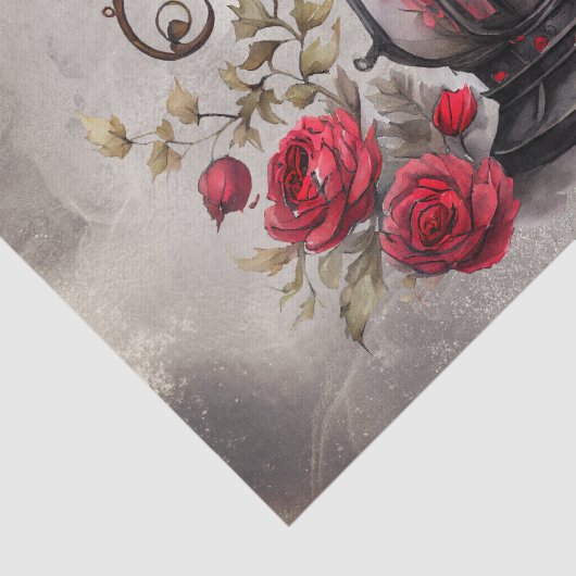 Viktorianisch Boudoir | Antike Signalleuchten mit Seidenpapier (Ausschnitt)