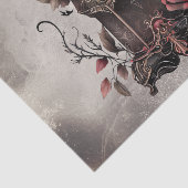 Viktorianisch Boudoir | Antike Signalleuchten mit  Seidenpapier (Ausschnitt)