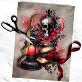 Viktorianisch Boudoir | Antike Zauberbücher mit Hü Seidenpapier