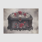 Viktorianisch Boudoir | Antiquitätenschmuck Keepak Seidenpapier (Vorderseite)