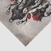 Viktorianisch Boudoir | Old Crystal Chandlier Ligh Seidenpapier (Ausschnitt)