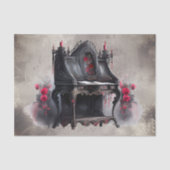 Viktorianisch Boudoir | Schreibtisch aus antikem H Seidenpapier (Vorderseite)