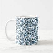 Viktorianisch Calico 2, Blue Coffee Tasse (Links)