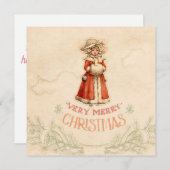 Viktorianisch Caroler Weihnachten (Vorne/Hinten)