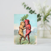 Viktorianisch Carrot Dance Postcard  Postkarte (Stehend Vorderseite)