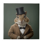 Viktorianisch Chipmunk Fliese (Vorderseite)