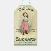 Viktorianisch Chocolate Kiss Girl Sugar Geschenkanhänger (Vorderseite)