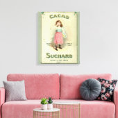 Viktorianisch Chocolate Kiss Girl Sugar Leinwanddruck (Insitu (Wohnzimmer))