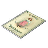 Viktorianisch Chocolate Kiss Girl Sugar Notizblock (Linke Seite)