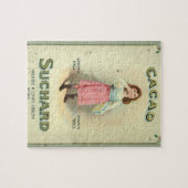 Viktorianisch Chocolate Kiss Girl Sugar Puzzle (Horizontal)