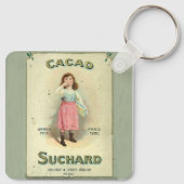 Viktorianisch Chocolate Kiss Girl Sugar Schlüsselanhänger (Rückseite)