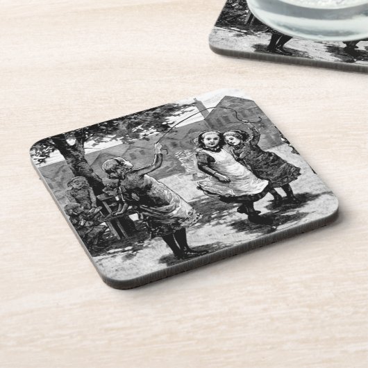 Viktorianisch Cork Untersetzer (Linke Seite)