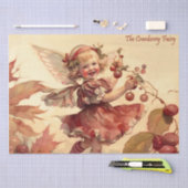 Viktorianisch "Cranberry Fairy" Seidenpapier (Handwerk)