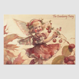 Viktorianisch "Cranberry Fairy" Seidenpapier