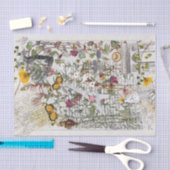 Viktorianisch Crazyquilt Collage Seidenpapier (Handwerk)