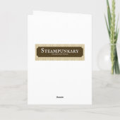 Viktorianisch Dancing Girl Sheet Music Karte (Rückseite)