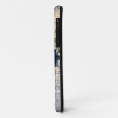 Viktorianisch Dark Blue Rose Ephemera Case-Mate iPhone Hülle (Hinten/Links)