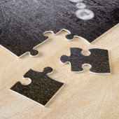 Viktorianisch Dark Blue Rose Ephemera Puzzle (Seite)