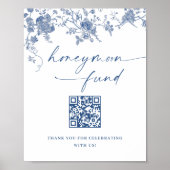 Viktorianisch Dusty Blue French Garden Honeymoon F Poster (Vorne)