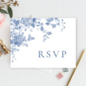 Viktorianisch Dusty Blue French Garden Wedding UAW Postkarte