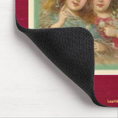 Viktorianisch eine Valentine Message 2 Girls Maus Mousepad (Ecke)