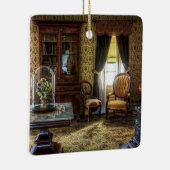 Viktorianisch eingerichtetes Wohnzimmer Keramikornament (Rechts)