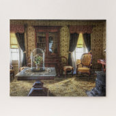 Viktorianisch eingerichtetes Wohnzimmer Puzzle (Horizontal)
