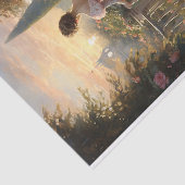 Viktorianisch Elegance Garden Walk Seidenpapier (Ausschnitt)