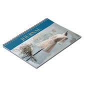 Viktorianisch Elegance Little Black Dress LBD Beig Notizblock (Linke Seite)