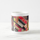 Viktorianisch-Era Crazy Quilt Squares Kaffeetasse (Mittel)