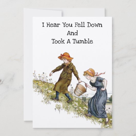 Viktorianisch Era Jack & Jill von Kate Greenaway (Vorderseite)