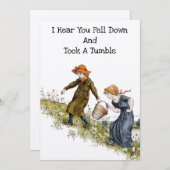 Viktorianisch Era Jack & Jill von Kate Greenaway (Vorne/Hinten)