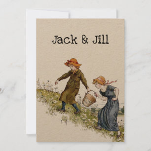 Viktorianisch Era Jack & Jill von Kate Greenaway