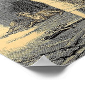 Viktorianisch Era Sinti und Roma Tambourine Girl Poster (Ecke)