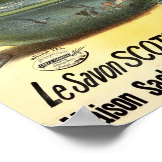 Viktorianisch Era Soap Ad von Jean de Paleologue Poster (Ecke)
