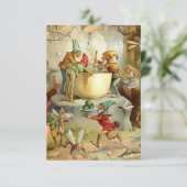 "Viktorianisch Fairies" von E S Hardy Dankeskarte (Stehend Vorderseite)