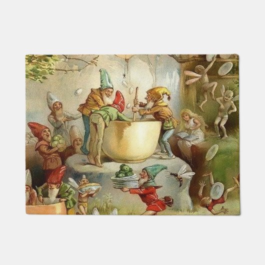 "Viktorianisch Fairies" von E S Hardy Fußmatte (Vorderseite)