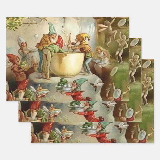 "Viktorianisch Fairies" von E S Hardy Geschenkpapier Set (Set)