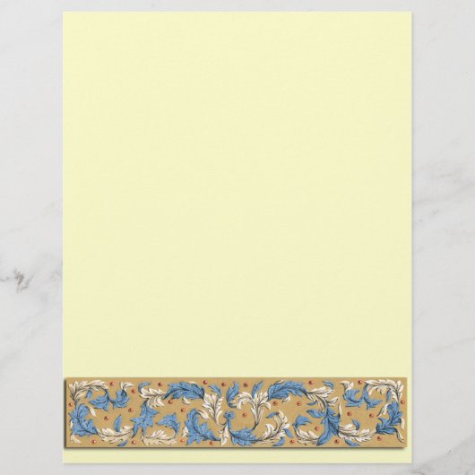 Viktorianisch Feathers Border Flyer (Vorne)