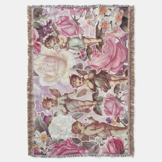 Viktorianisch-Gartenwirbel Decke (Vorderseite Vertikal)