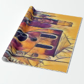 VIKTORIANISCH GEBÄUDE FUN GESCHENKPAPIER (Ungerollt)