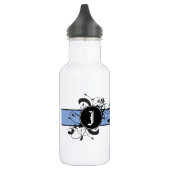 Viktorianisch Geblüht Mit Monogramm Trinkflasche (Links)