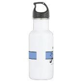 Viktorianisch Geblüht Mit Monogramm Trinkflasche (Rückseite)