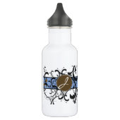 Viktorianisch Geblüht Mit Monogramm Trinkflasche (Links)