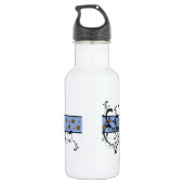 Viktorianisch Geblüht Mit Monogramm Trinkflasche (Rückseite)