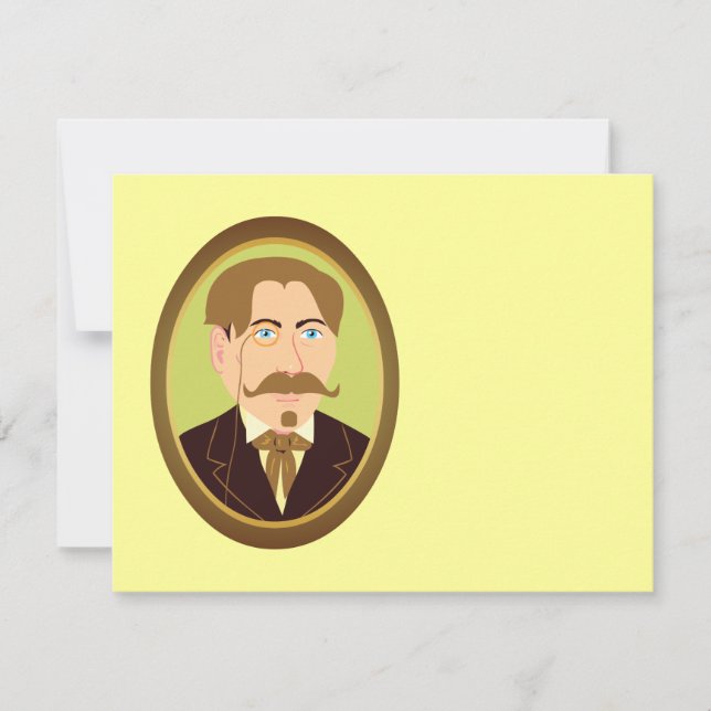 Viktorianisch Gentleman Portrait (Vorderseite)
